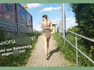 Noradevot Porno Video: Bahnhofschlampe! Direkt am Bahnsteig abgemolken!!